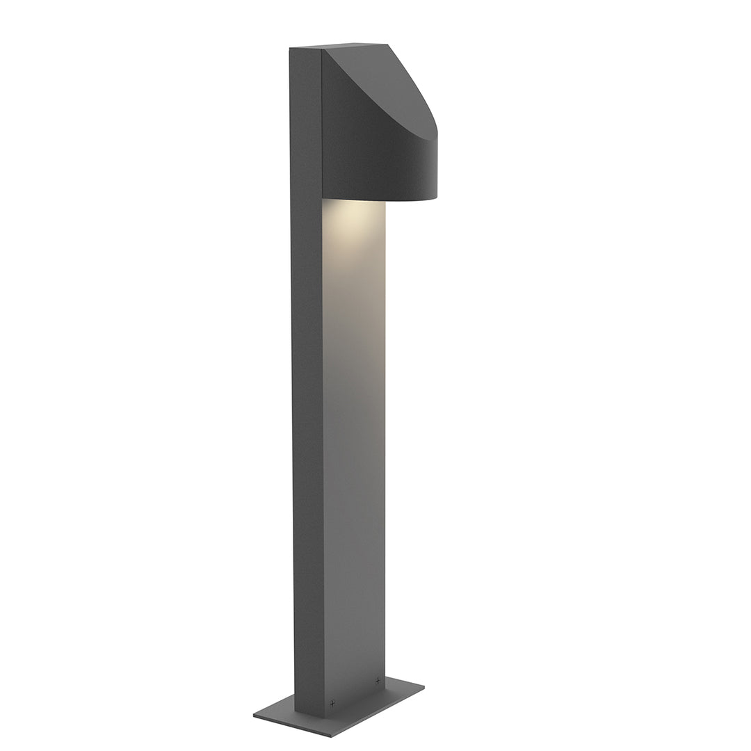Shear LED Bollard in Textured Gray - available from The Lighting Shoppe, trusted by Canadian homeowners