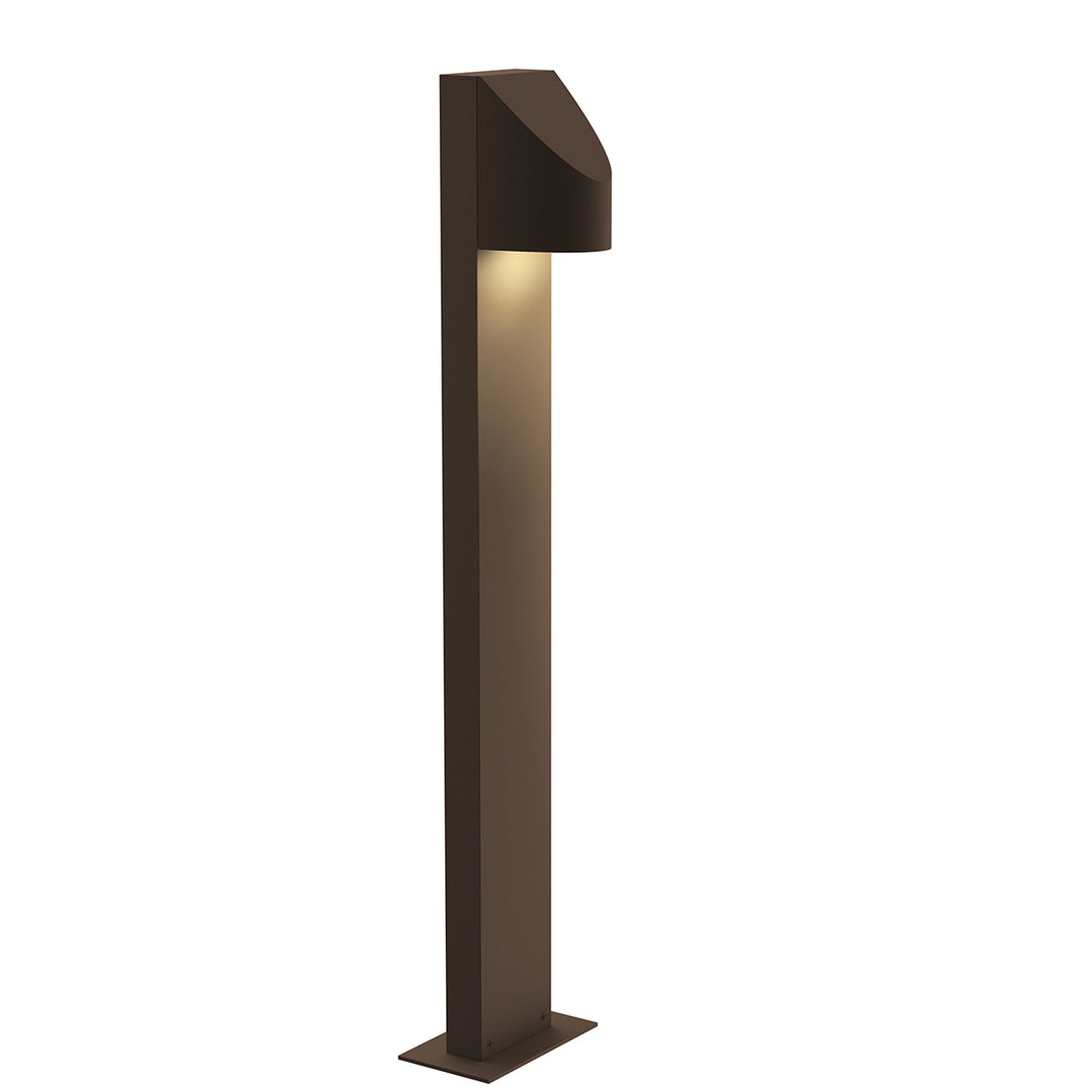 Shear LED Bollard in Textured Bronze - available from The Lighting Shoppe, trusted by Canadian homeowners