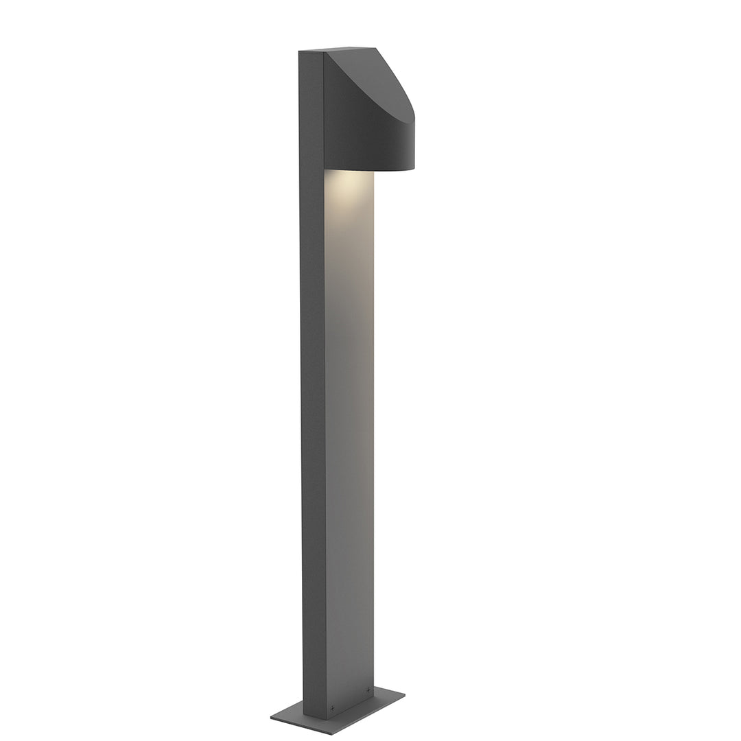 Shear LED Bollard in Textured Gray - available from The Lighting Shoppe, trusted by Canadian homeowners