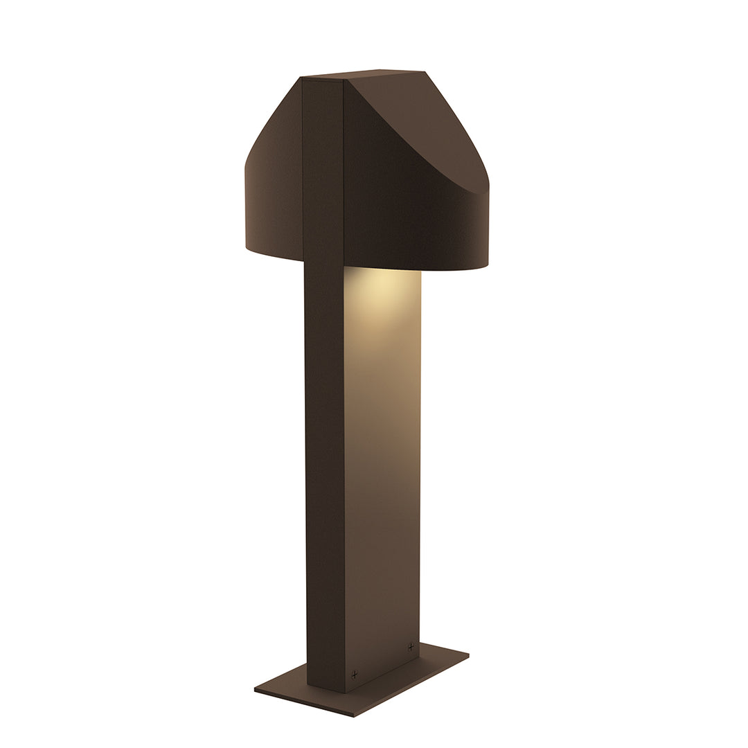 Shear LED Bollard in Textured Bronze - available from The Lighting Shoppe, trusted by Canadian homeowners