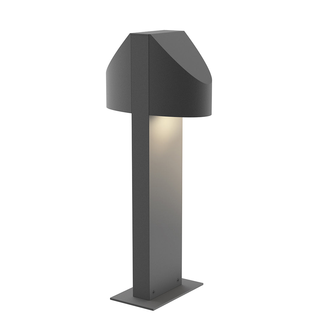Shear LED Bollard in Textured Gray - available from The Lighting Shoppe, trusted by Canadian homeowners