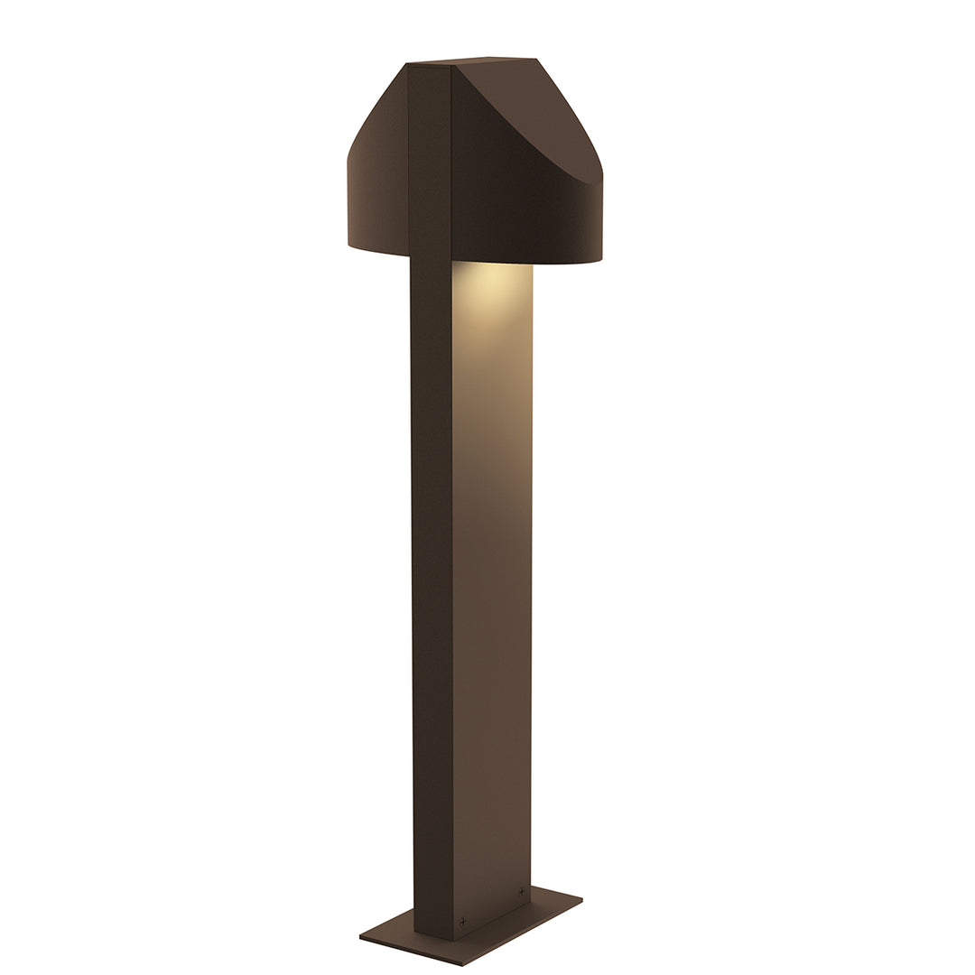 Shear LED Bollard in Textured Bronze - available from The Lighting Shoppe, trusted by Canadian homeowners
