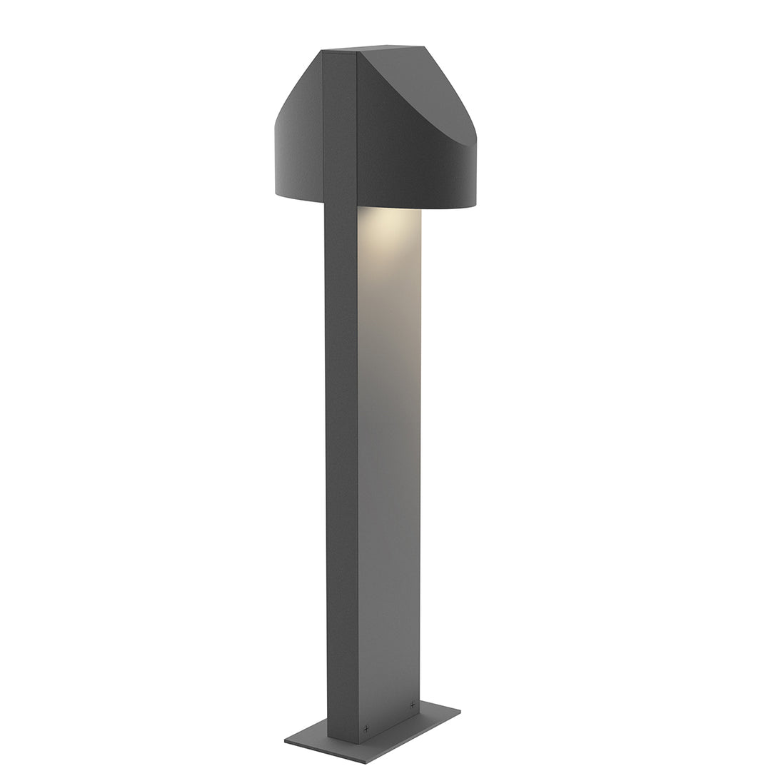 Shear LED Bollard in Textured Gray - available from The Lighting Shoppe, trusted by Canadian homeowners