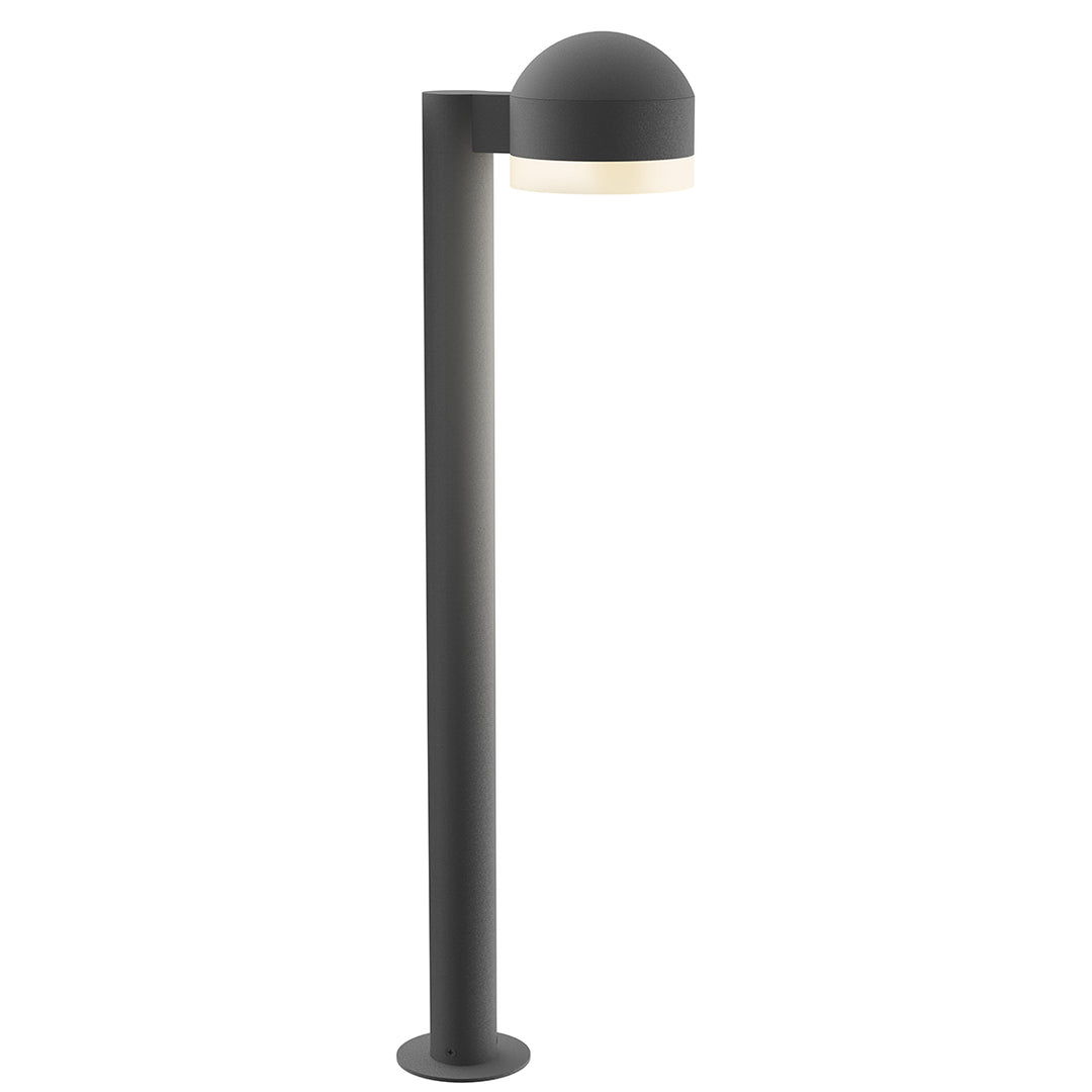 REALS LED Bollard in Textured Gray - available from The Lighting Shoppe, trusted by Canadian homeowners