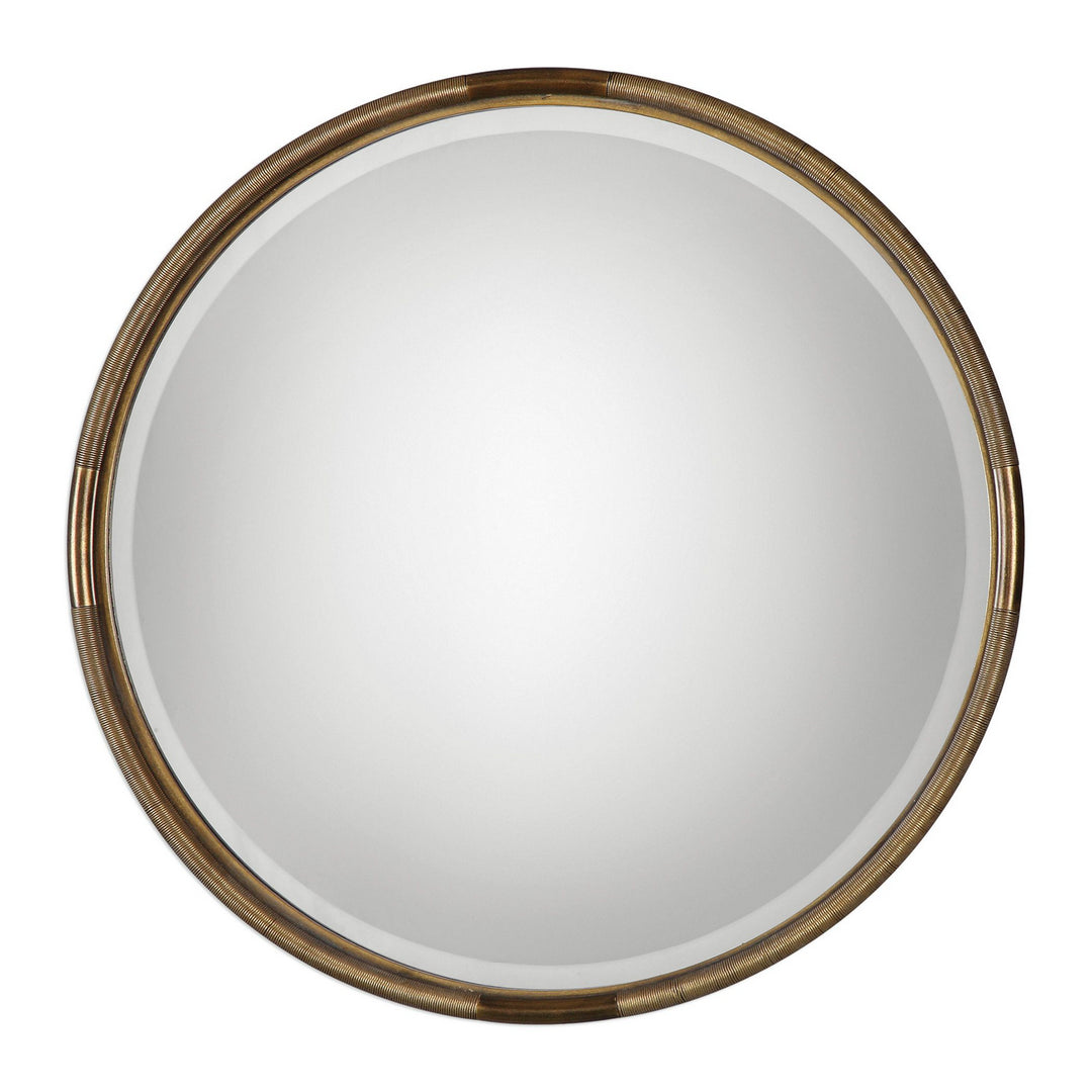Finnick Mirror in Antiqued Gold Leaf - available from The Lighting Shoppe, trusted by Canadian homeowners