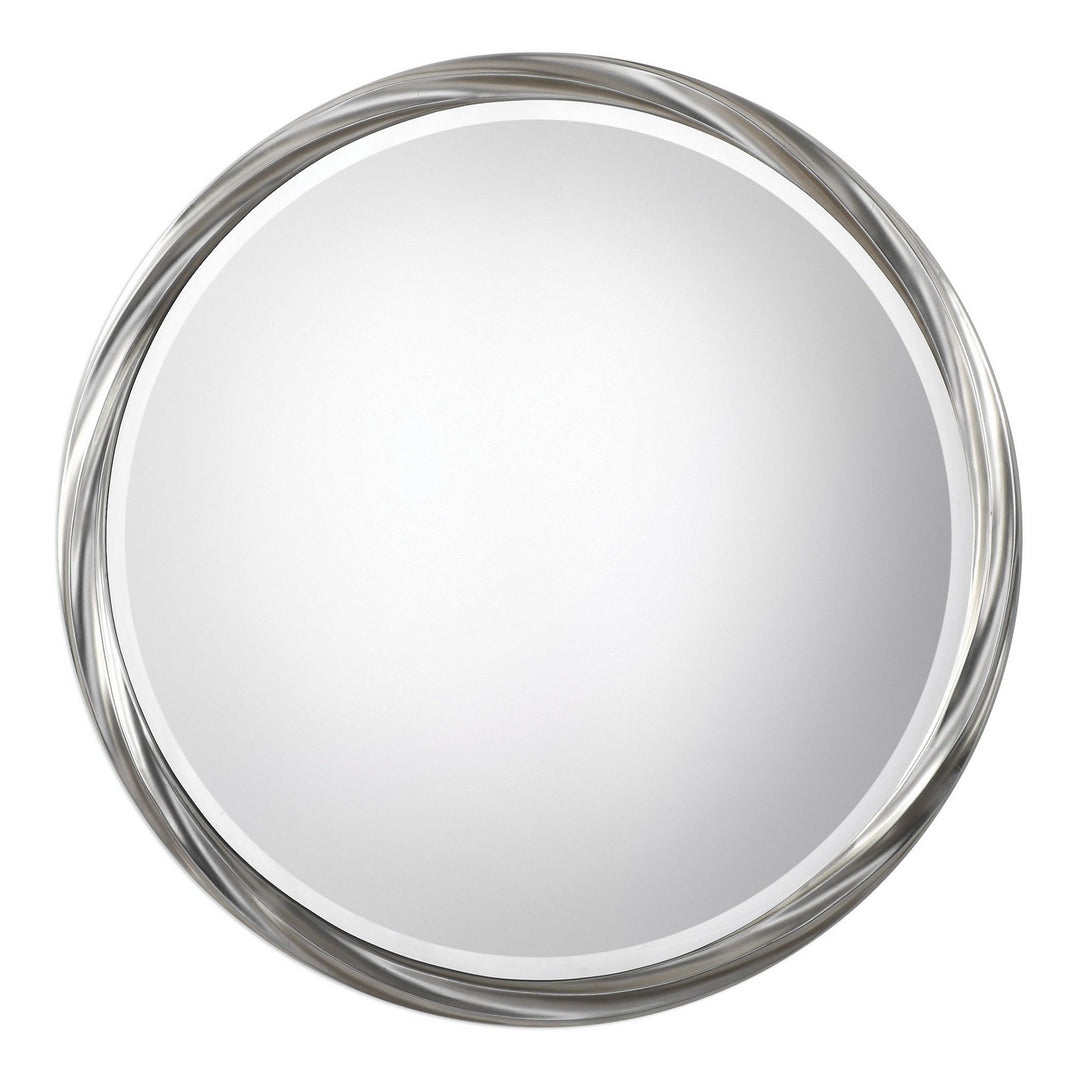 Orion Mirror in Metallic Silver Leaf - available from The Lighting Shoppe, trusted by Canadian homeowners