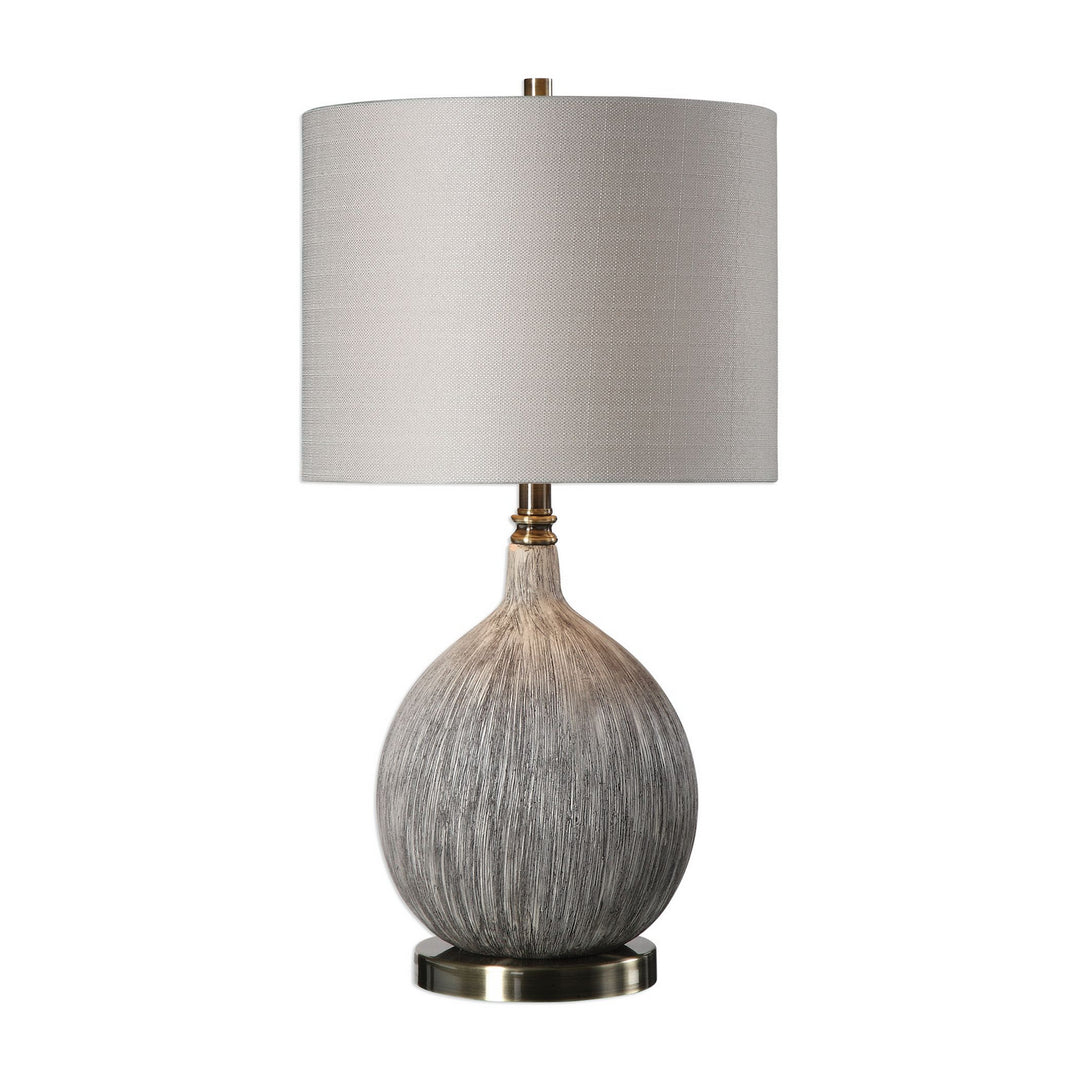 Hedera One Light Table Lamp in Burnished Brass - available from The Lighting Shoppe, trusted by Canadian homeowners