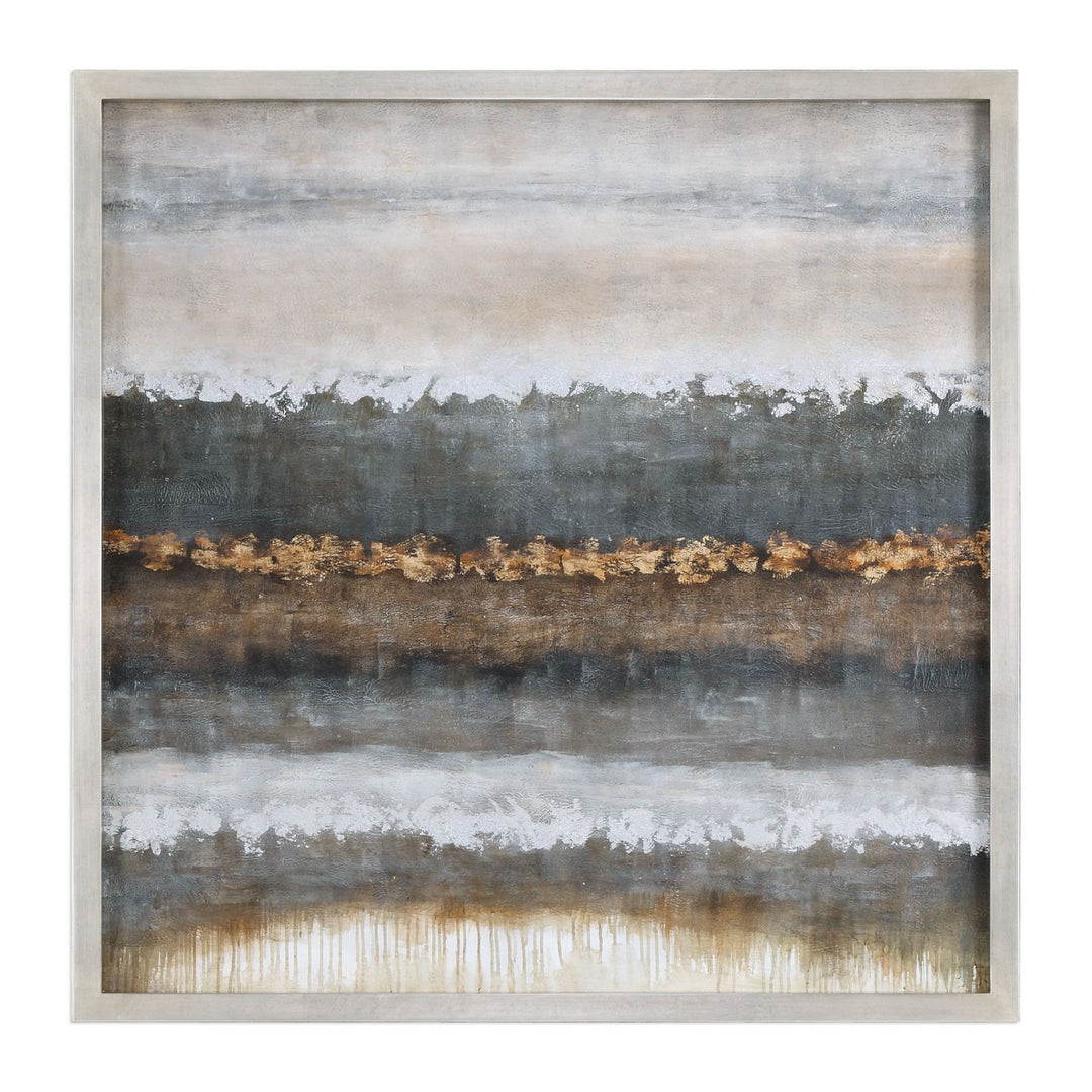 Layers Wall Art in Hand Painted Canvas - available from The Lighting Shoppe, trusted by Canadian homeowners