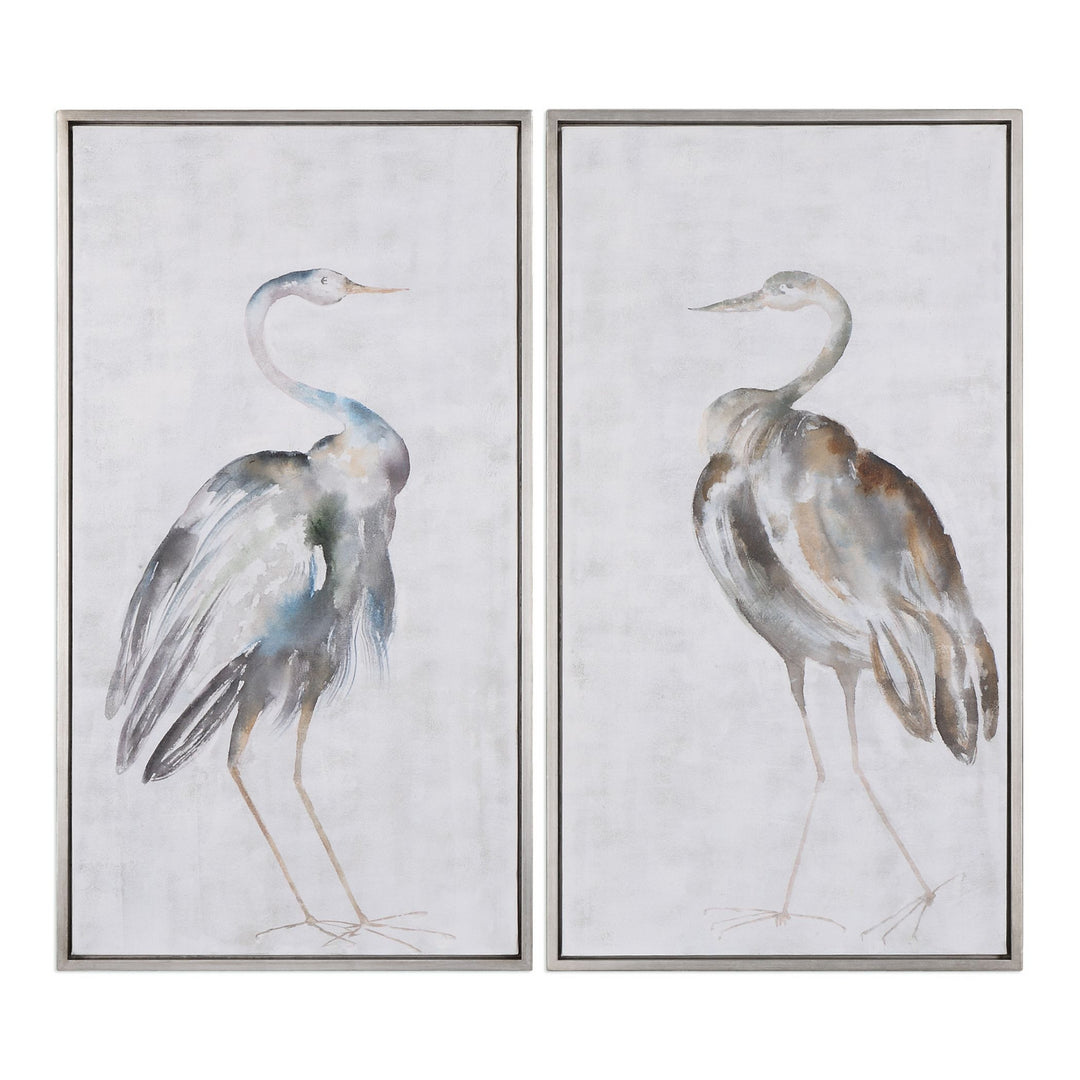 Summer Birds Wall Art in Hand Painted Canvas - available from The Lighting Shoppe, trusted by Canadian homeowners