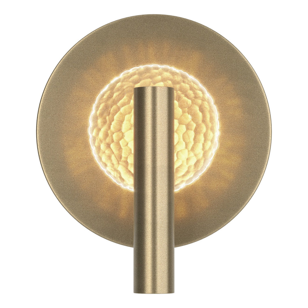 Hubbardton Forge Canada - 202025-SKT-84-ZM0545 - One Light Wall Sconce - Solstice - Soft Gold
