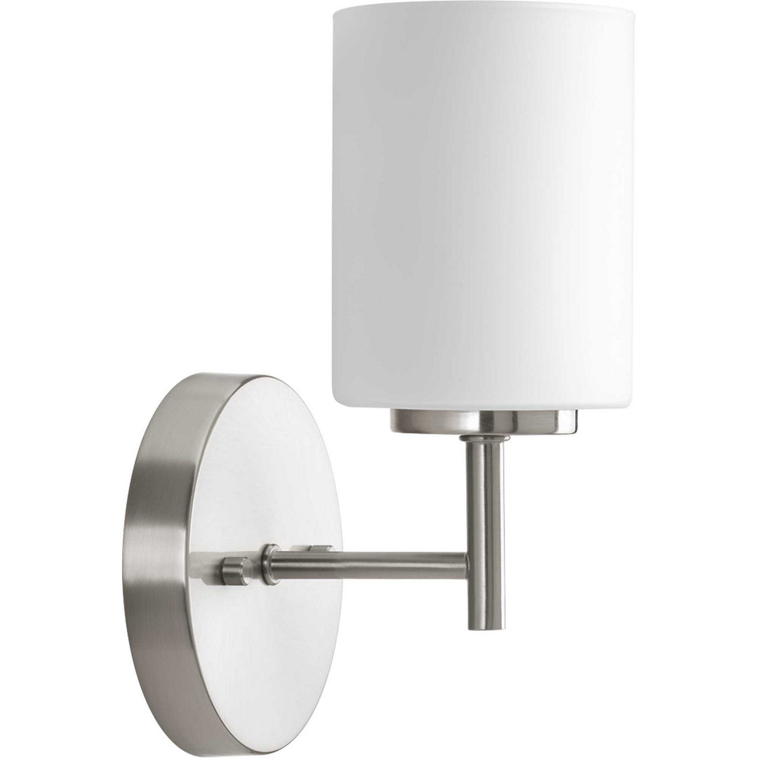 Replay One Light Bath Bracket in Brushed Nickel - available from The Lighting Shoppe, trusted by Canadian homeowners