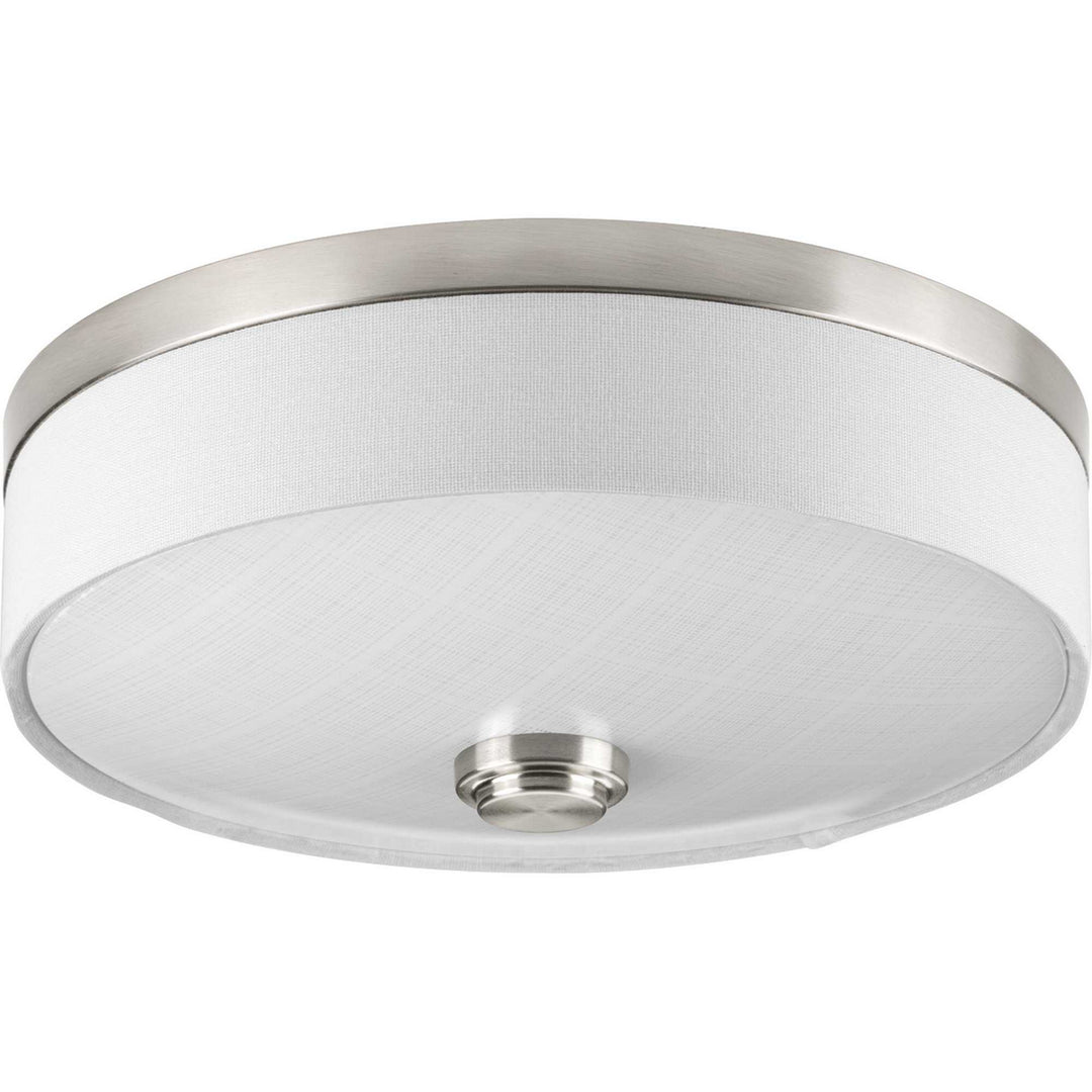 Weaver LED LED Flush Mount in Brushed Nickel - available from The Lighting Shoppe, trusted by Canadian homeowners