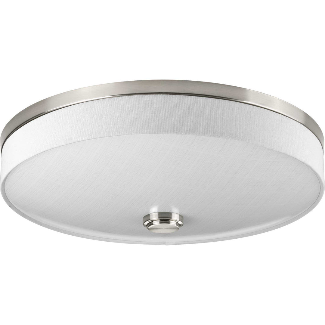 Weaver LED LED Flush Mount in Brushed Nickel - available from The Lighting Shoppe, trusted by Canadian homeowners