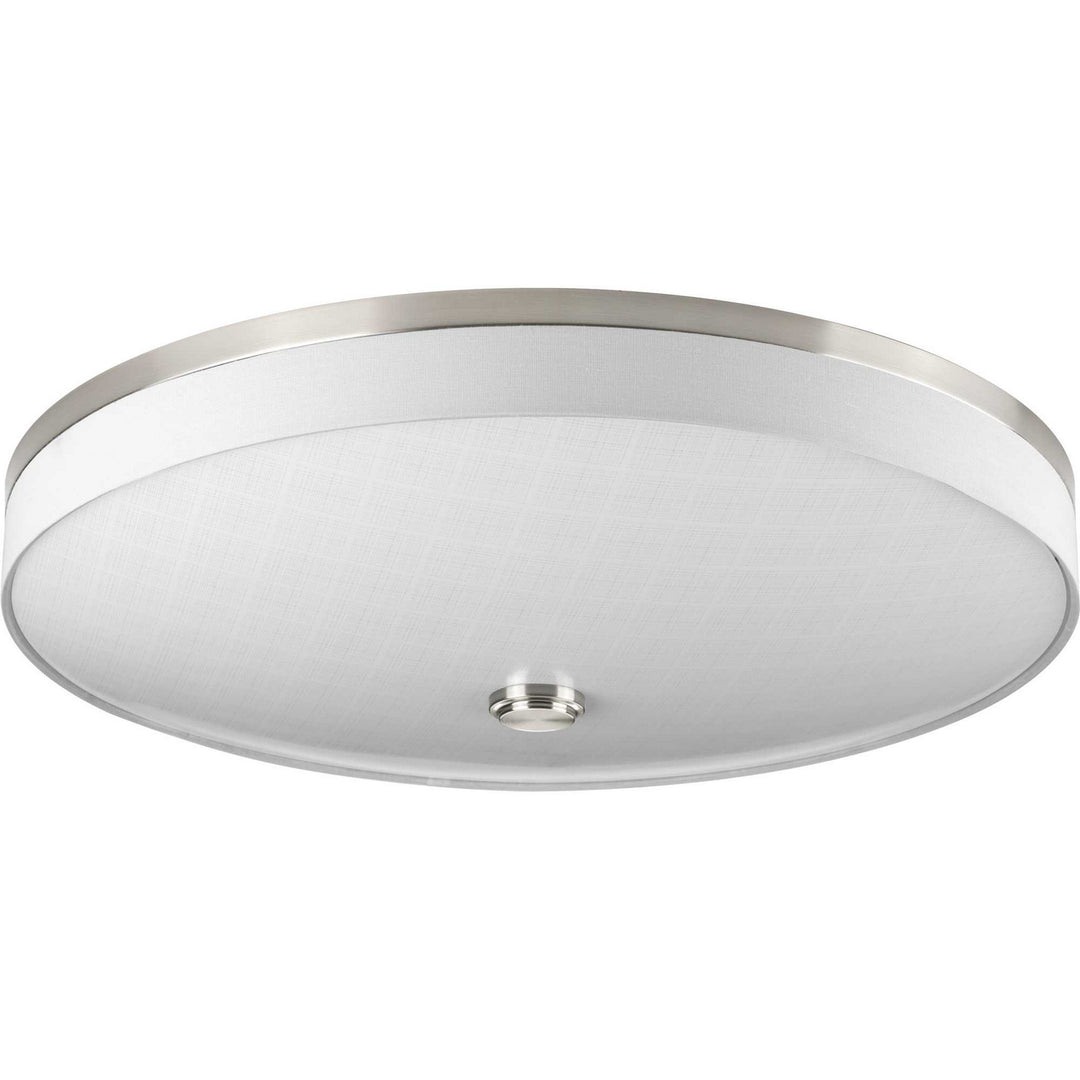 Weaver LED LED Flush Mount in Brushed Nickel - available from The Lighting Shoppe, trusted by Canadian homeowners