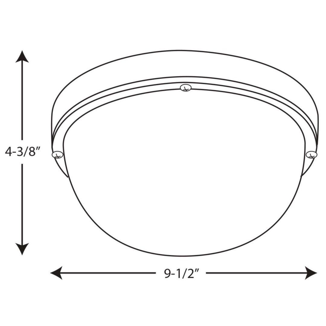 Progress Canada - P3648-3130K9 - LED Flush Mount - Bulkheads LED - Black