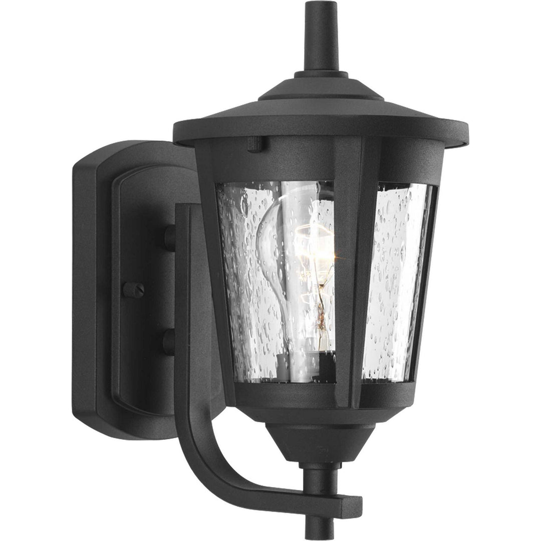 East Haven One Light Wall Lantern in Black - available from The Lighting Shoppe, trusted by Canadian homeowners