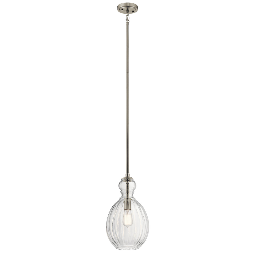 Kichler Canada - 43953NI - One Light Pendant - Riviera - Brushed Nickel