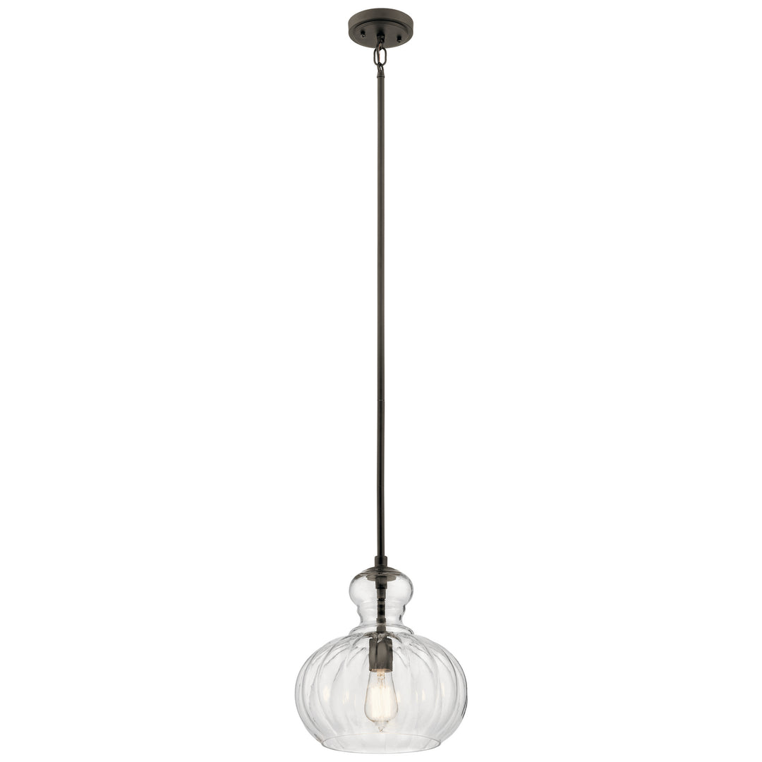 Kichler Canada - 43955OZ - One Light Pendant - Riviera - Olde Bronze