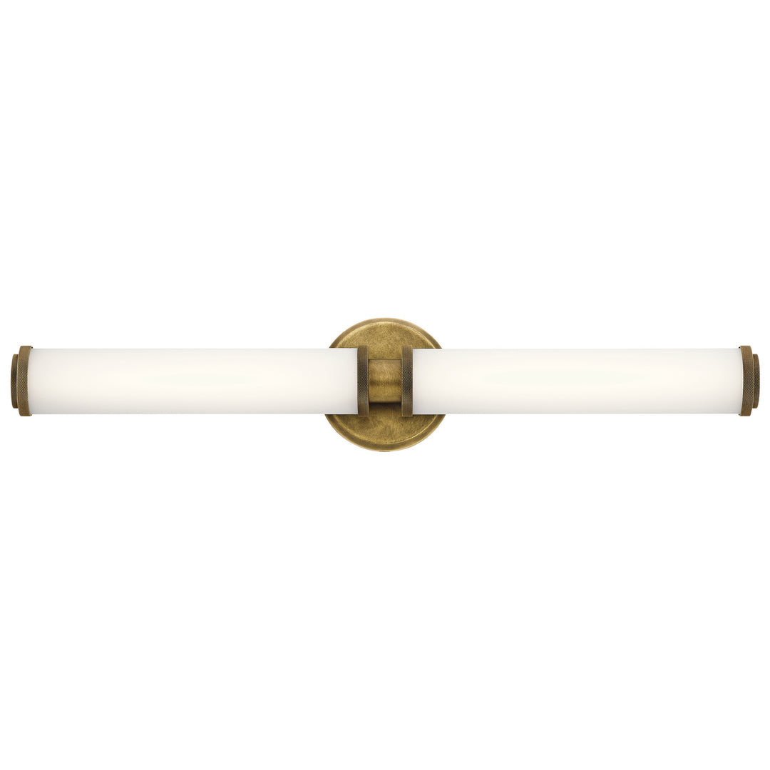 Kichler Canada - 45685NBRLED - LED Linear Bath - Indeco - Natural Brass