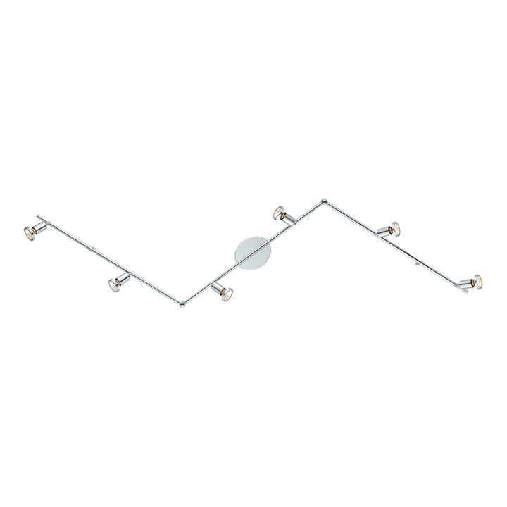 Eglo Canada - 200402A - Six Light Track - Buzz - Chrome