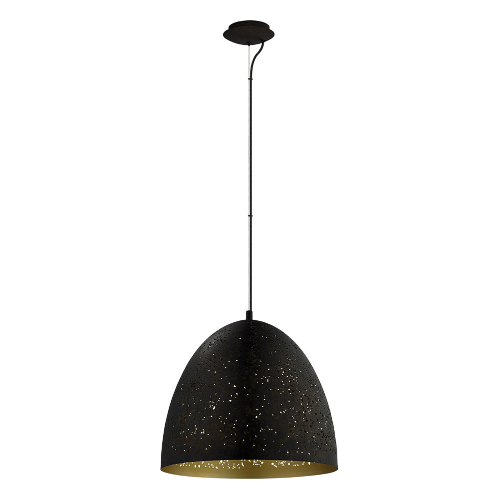 Eglo Canada - 202081A - One Light Pendant - Safi - Matte Black