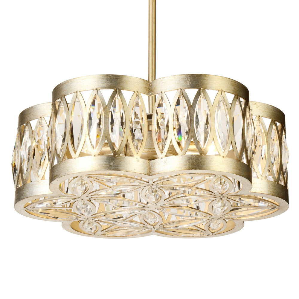CWI Lighting Canada - 9906P16-6-208 - Six Light Chandelier - Nova - Champagne