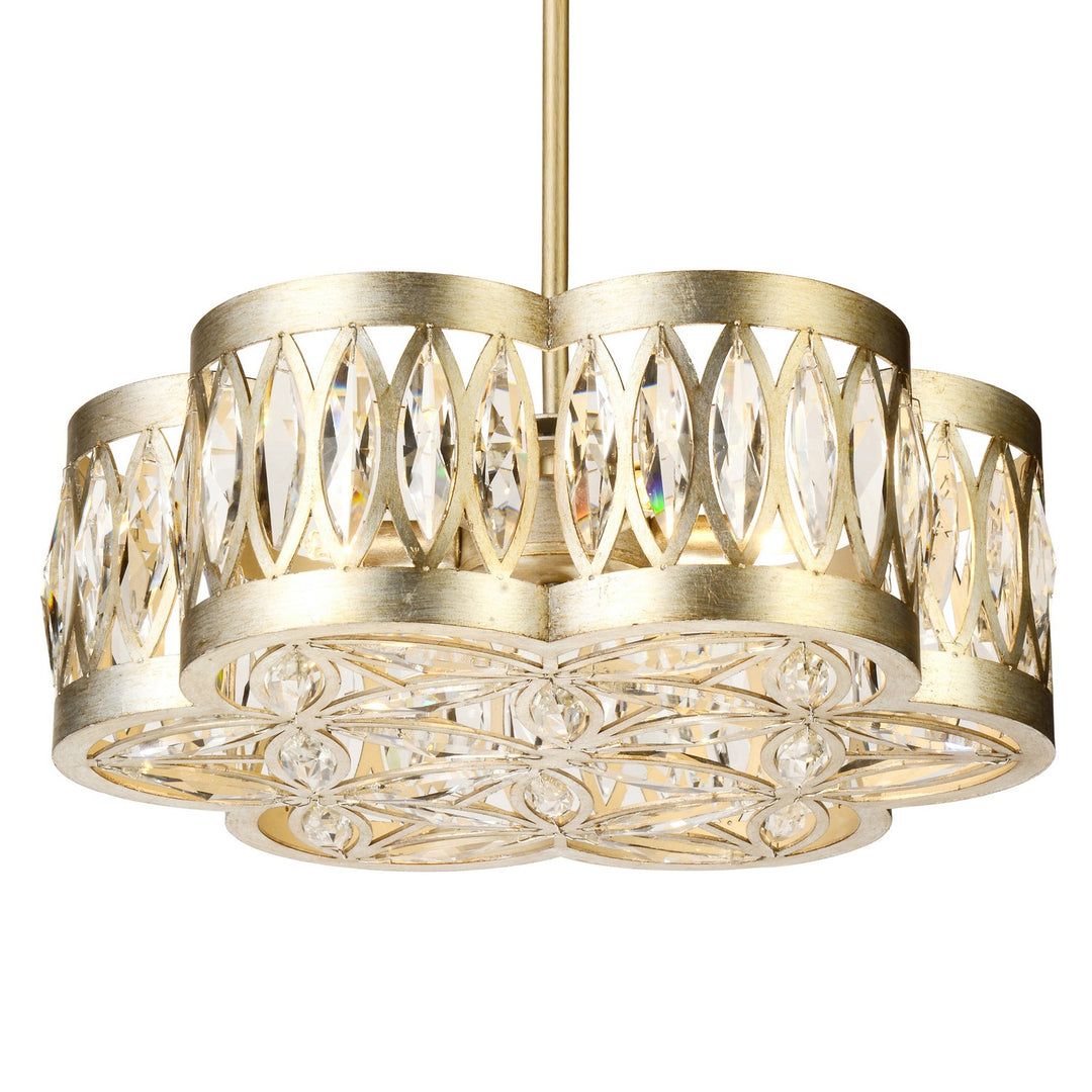 CWI Lighting Canada - 9906P16-6-208 - Six Light Chandelier - Nova - Champagne