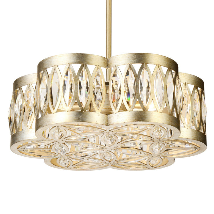 CWI Lighting Canada - 9906P16-6-208 - Six Light Chandelier - Nova - Champagne