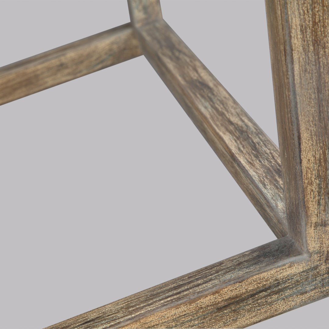 Visual Comfort Studio Canada - F3192/6WOW/AF - Six Light Chandelier - Gannet - Weathered Oak Wood / Antique Forged Iron