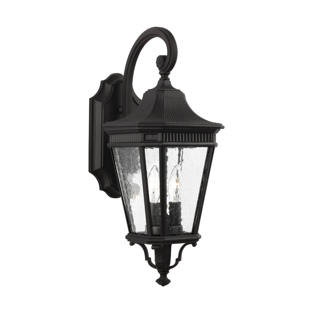 Generation Lighting Canada - OL5421BK - Two Light Outdoor Wall Lantern - Cotswold Lane - Black