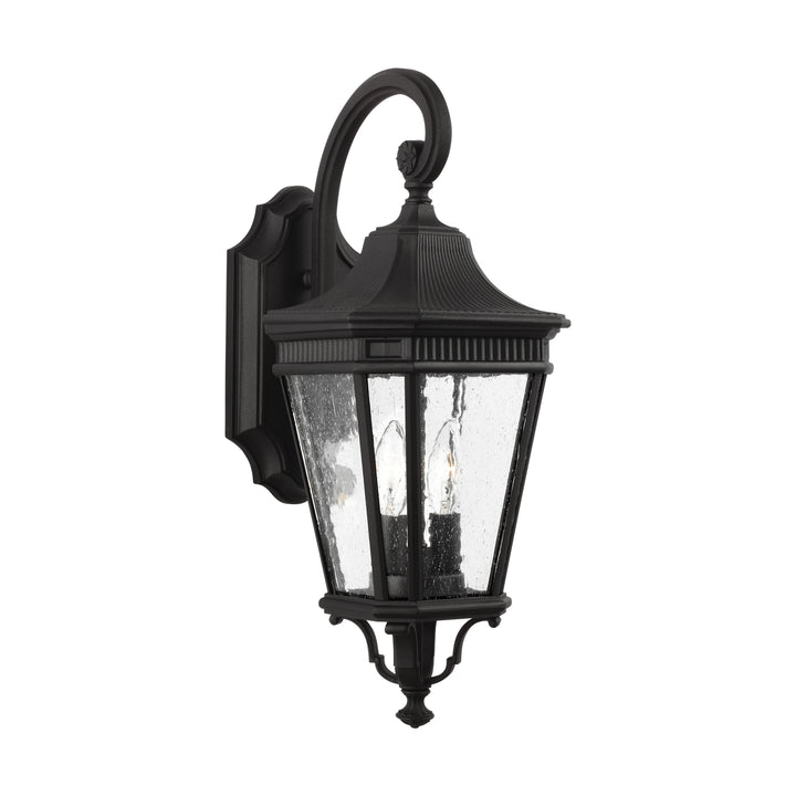 Generation Lighting Canada - OL5421BK - Two Light Outdoor Wall Lantern - Cotswold Lane - Black