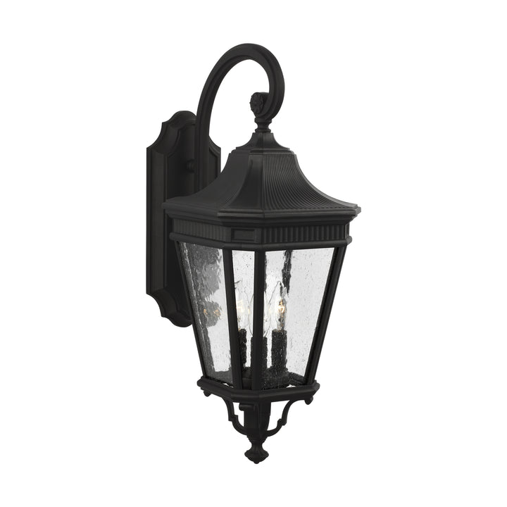 Generation Lighting Canada - OL5422BK - Three Light Outdoor Wall Lantern - Cotswold Lane - Black