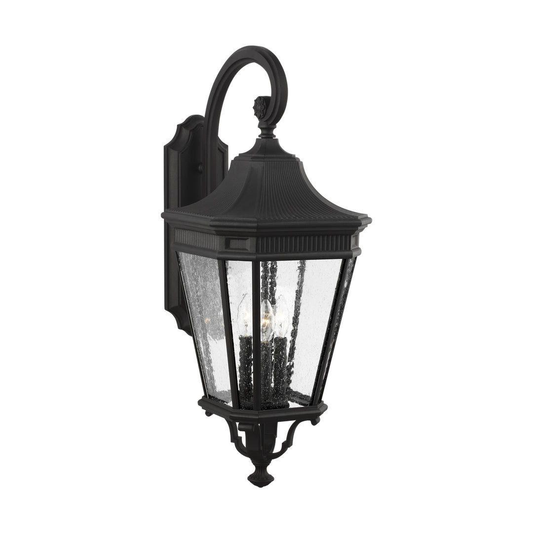 Generation Lighting Canada - OL5424BK - Three Light Outdoor Wall Lantern - Cotswold Lane - Black