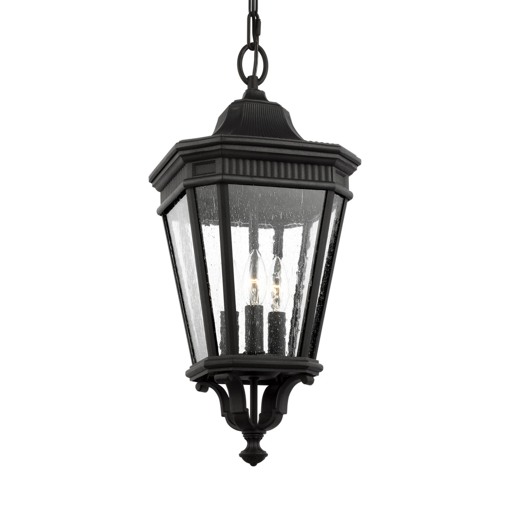 Generation Lighting Canada - OL5431BK - Three Light Hanging Lantern - Cotswold Lane - Black