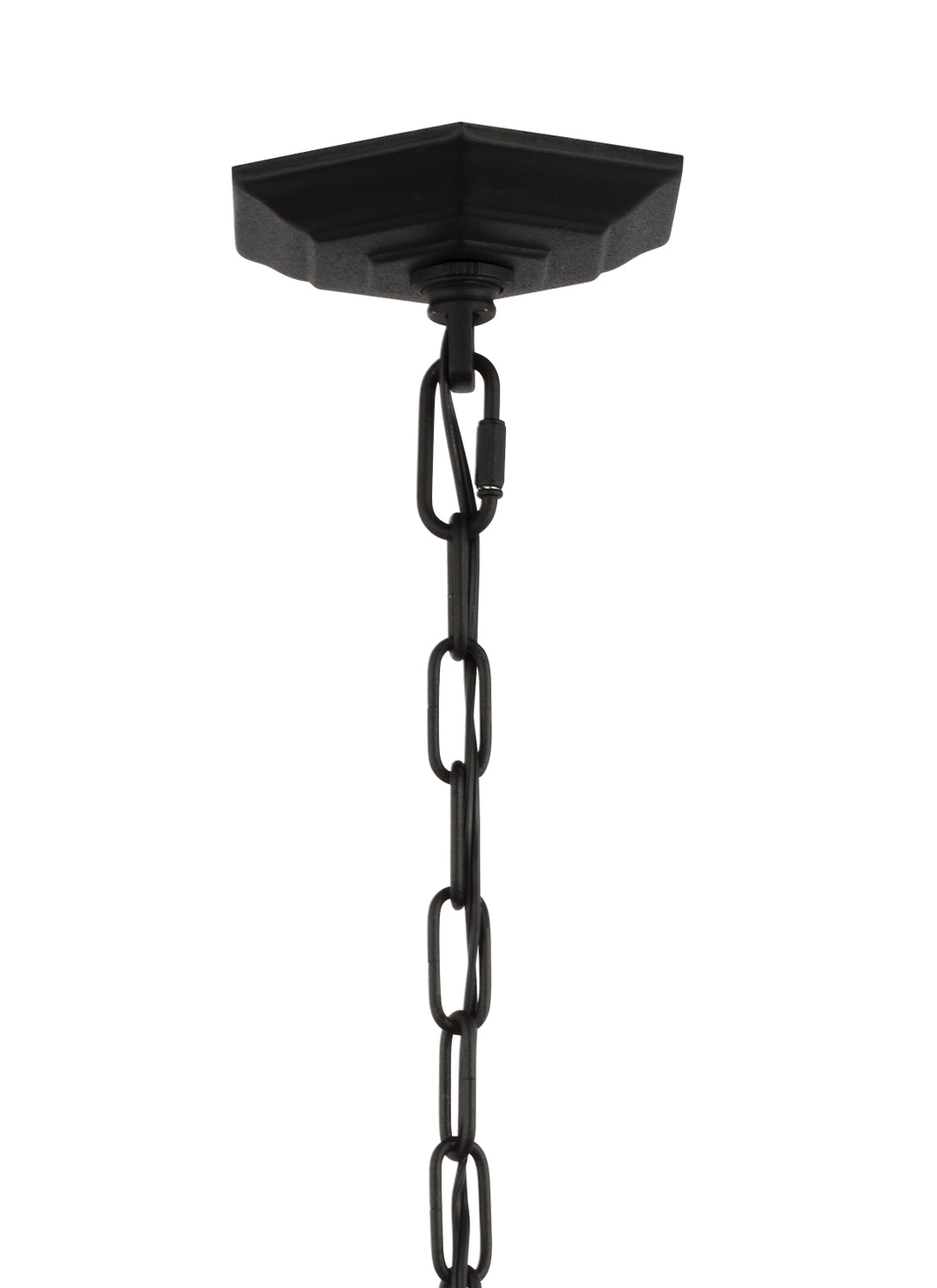 Generation Lighting Canada - OL5431BK - Three Light Hanging Lantern - Cotswold Lane - Black