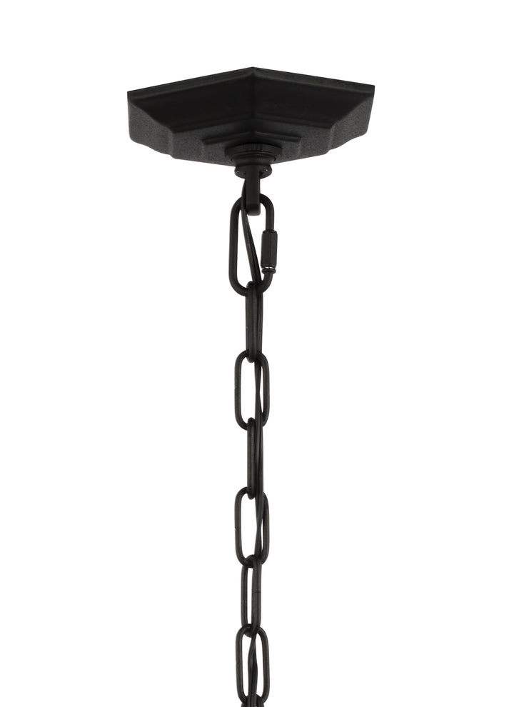 Generation Lighting Canada - OL5431BK - Three Light Hanging Lantern - Cotswold Lane - Black