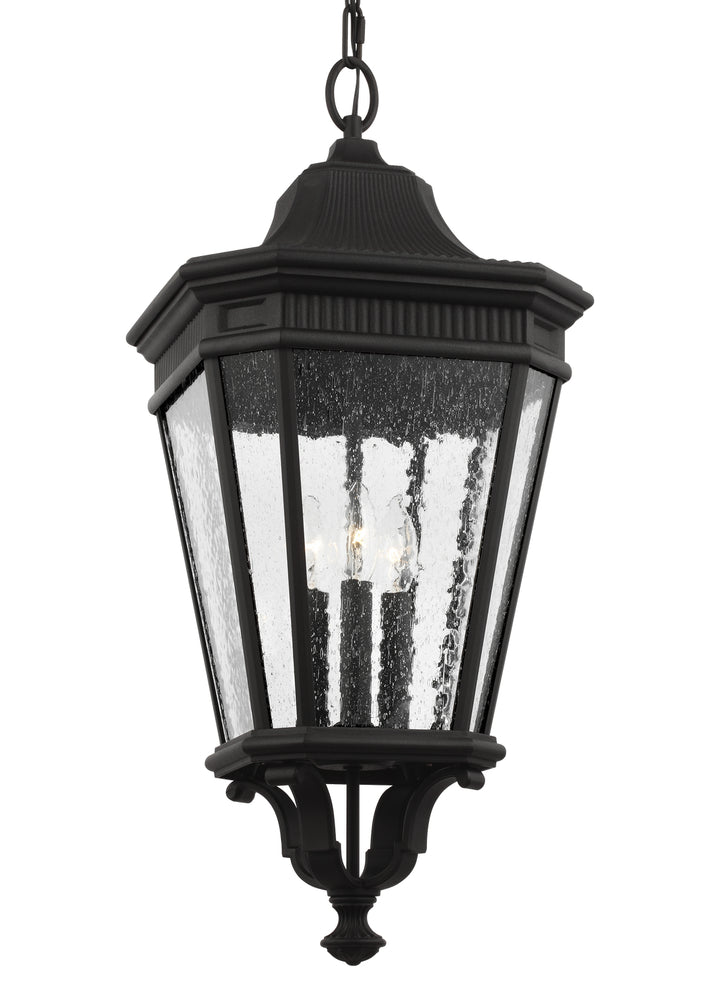 Generation Lighting Canada - OL5432BK - Three Light Hanging Lantern - Cotswold Lane - Black