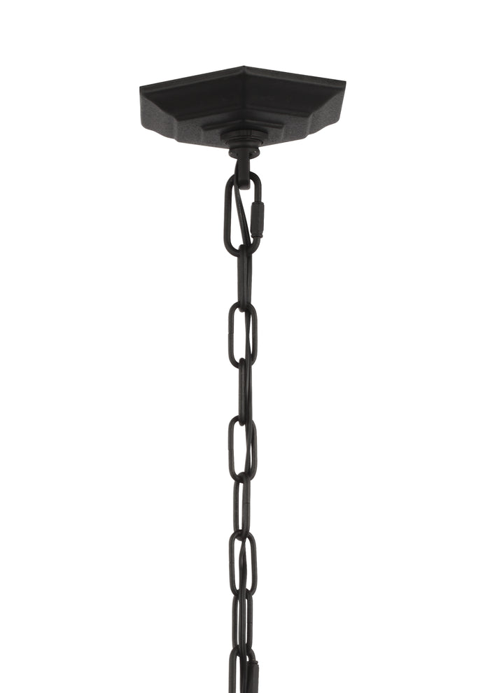 Generation Lighting Canada - OL5432BK - Three Light Hanging Lantern - Cotswold Lane - Black
