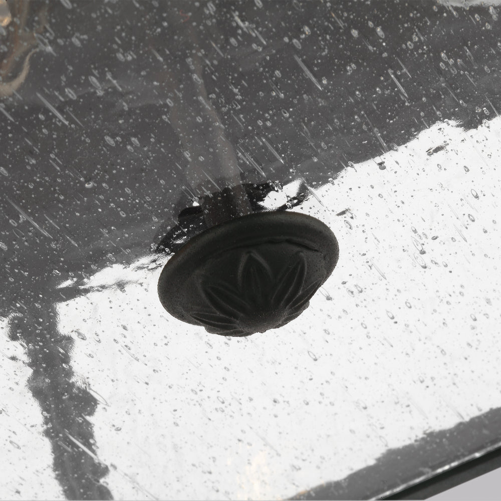 Generation Lighting Canada - OL5433BK - Two Light Outdoor Flush Mount - Cotswold Lane - Black