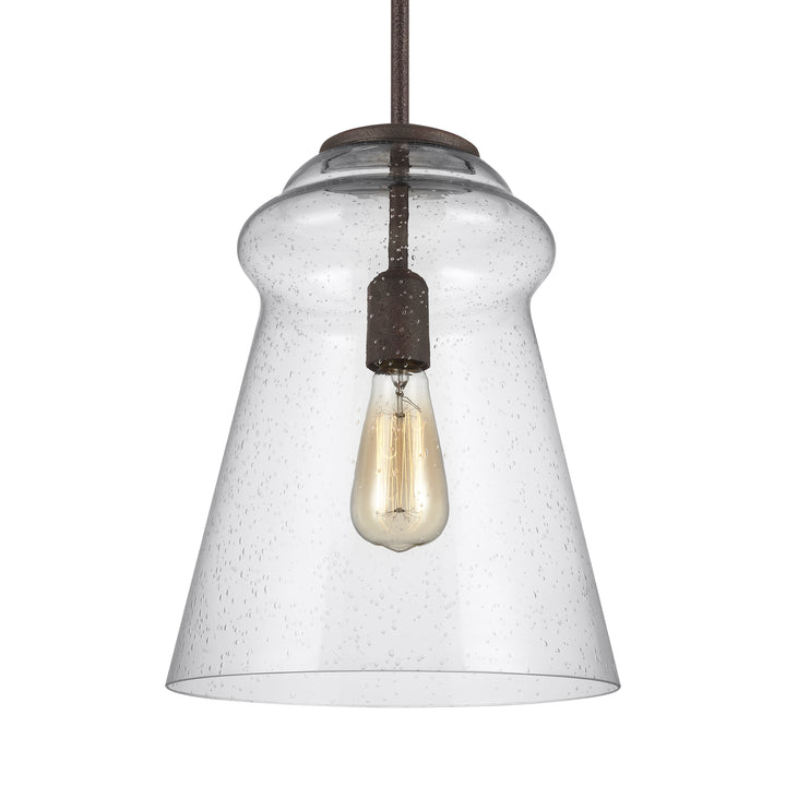 Generation Lighting Canada - P1459DWI - One Light Pendant - Loras - Dark Weathered Iron