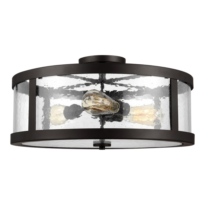 Visual Comfort Studio Canada - SF342ORB - Three Light Semi-Flush Mount - Harrow - Oil Rubbed Bronze