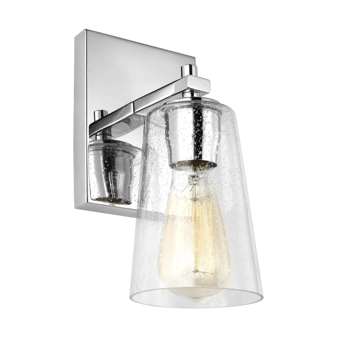 Mercer One Light Wall Sconce in Chrome - available from The Lighting Shoppe, trusted by Canadian homeowners