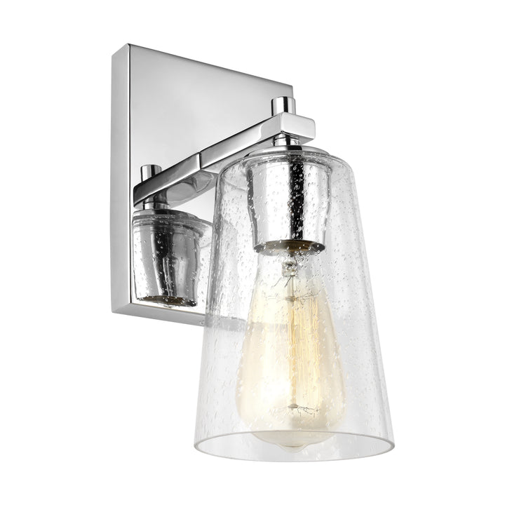 Mercer One Light Wall Sconce in Chrome - available from The Lighting Shoppe, trusted by Canadian homeowners