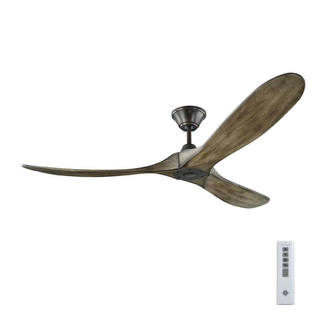 Visual Comfort Fan Canada - 3MAVR60AGP - 60"Ceiling Fan - Maverick - Aged Pewter