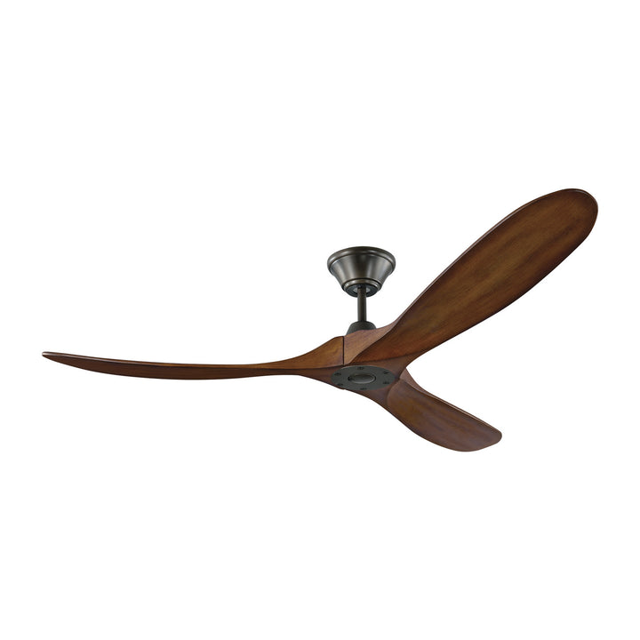 Visual Comfort Fan Canada - 3MAVR60BSKOA - 60"Ceiling Fan - Maverick - Brushed Steel