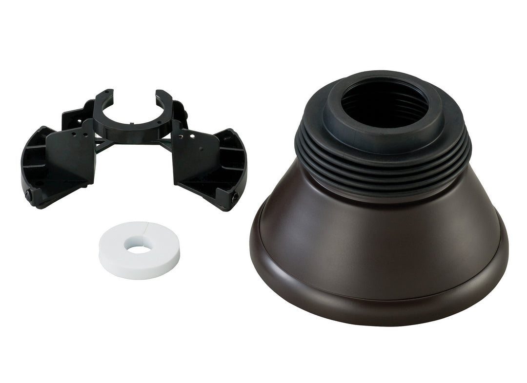 Minimalist Slope Ceiling Canopy Kit in Bronze - available from The Lighting Shoppe, trusted by Canadian homeowners