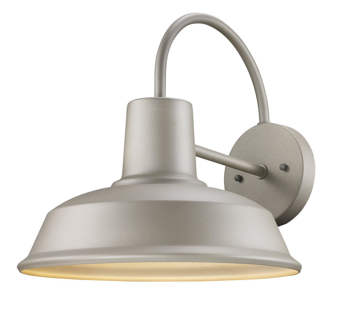 One Light Outdoor Wall Mount in Silver - available from The Lighting Shoppe, trusted by Canadian homeowners