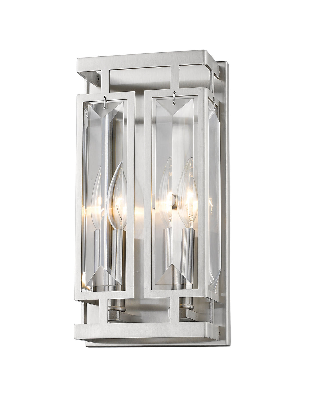 Z-Lite Canada - 6006-2S-BN - Two Light Wall Sconce - Mersesse - Brushed Nickel