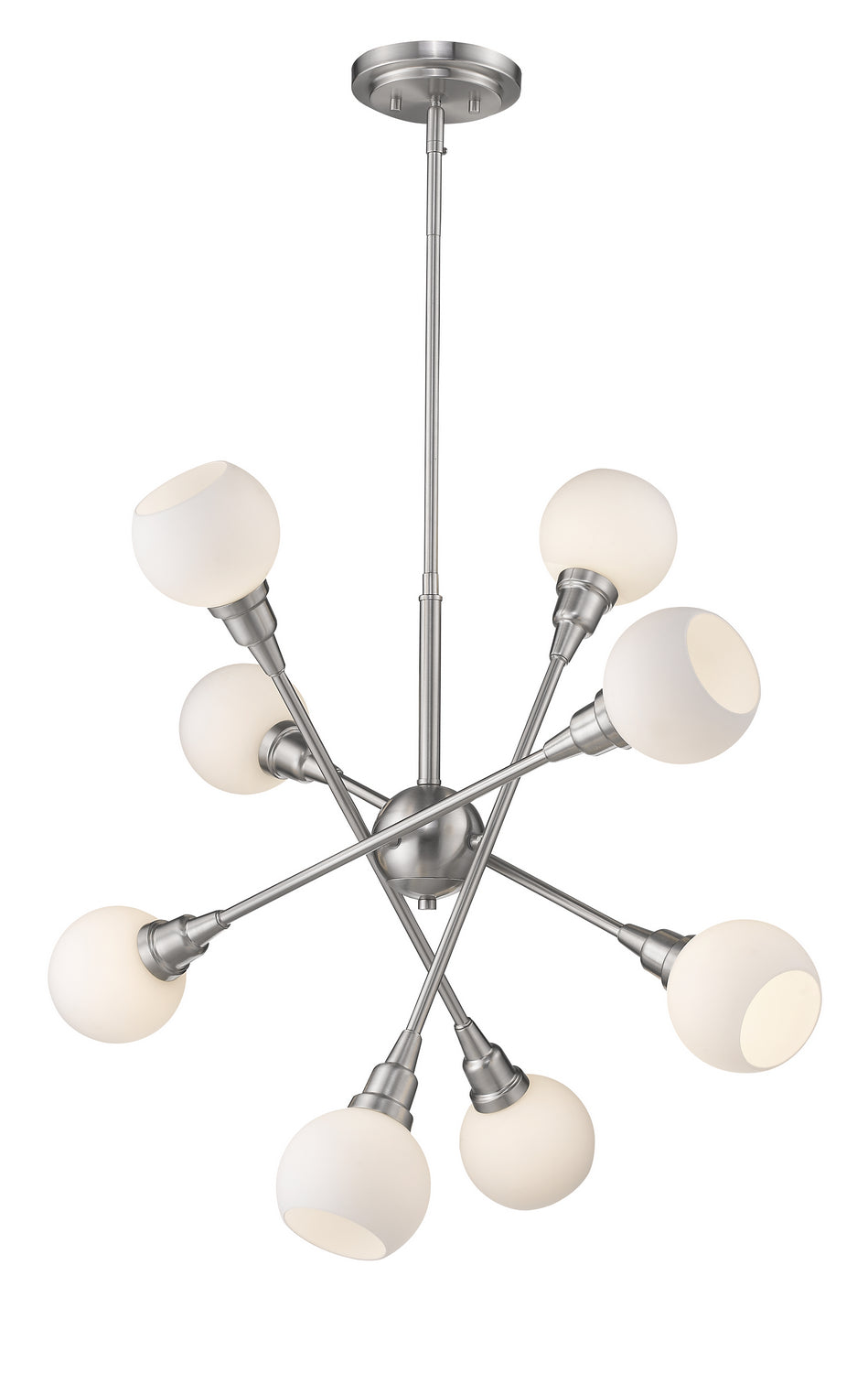 Z-Lite Canada - 616-8C-BN - Eight Light Chandelier - Tian - Brushed Nickel