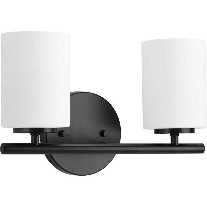 Replay Two Light Bath Bracket in Black - available from The Lighting Shoppe, trusted by Canadian homeowners